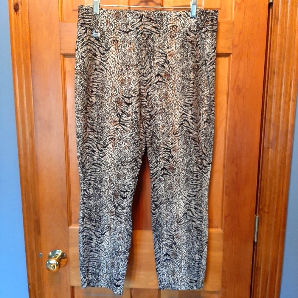 Premise Studio Animal Print Trouser - Size L